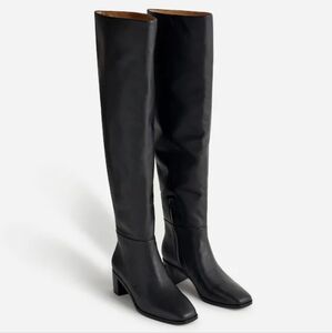 Madewell The Adaline Over-the-Knee Boot NT760 Size 5 NEW! Black